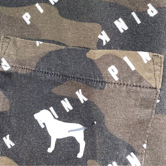 Victoria’s Secret Pink Long Sleeve Tee Shirt Oversized - Picture 2 of 3